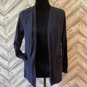 LOFT Outlet Navy Lightweight Cardigan, MP
